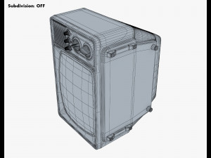 Retro Portable Television Collection volume 1 3D 模型