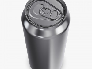 Aluminum Standard Can 500ml v 1 3D Model
