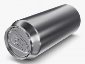 Aluminum Standard Can 500ml v 1 3D Model