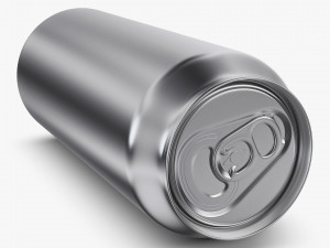 Aluminum Standard Can 500ml v 1 3D Model