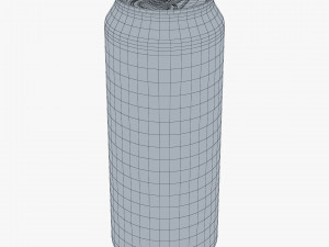 Aluminum Standard Can 500ml v 1 3D Model