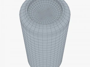 Aluminum Standard Can 500ml v 1 3D Model