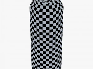 Aluminum Standard Can 500ml v 1 3D Model