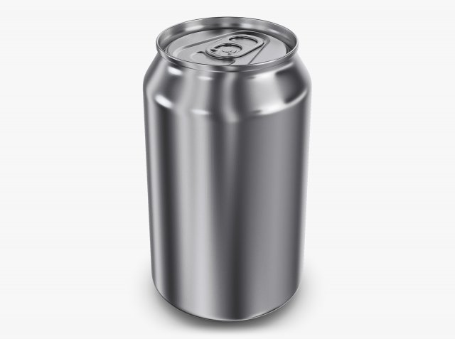 Aluminum Standard Can 330ml v 1 Modelo 3D .c4d .max .obj .3ds .fbx .stl .blend 