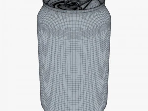 Aluminum Standard Can 330ml v 1 3D Model