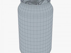 Aluminum Standard Can 330ml v 1 3D Model