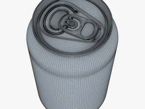 Aluminum Standard Can 330ml v 1 3D Model