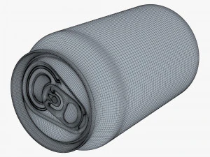 Aluminum Standard Can 330ml v 1 3D Model