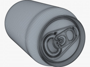 Aluminum Standard Can 330ml v 1 Modelo 3D