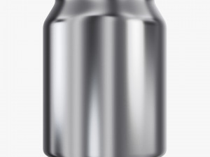 Aluminum Stubby Can 250ml v 1 3D Model