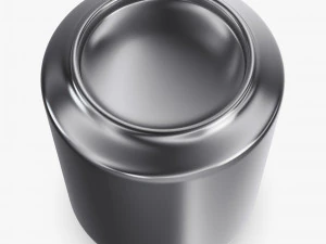 Aluminum Stubby Can 250ml v 1 3D Model