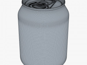 Aluminum Stubby Can 250ml v 1 3D Model