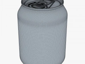 Aluminum Stubby Can 250ml v 1 3D Model