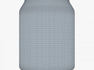 Aluminum Stubby Can 250ml v 1 3D Model