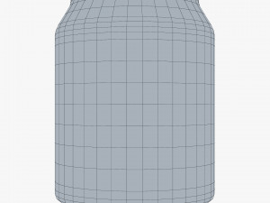 Aluminum Stubby Can 250ml v 1 3D Model