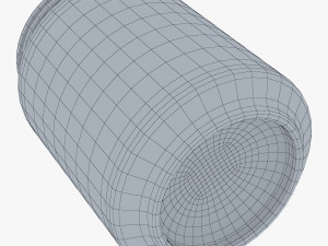 Aluminum Stubby Can 250ml v 1 3D Model