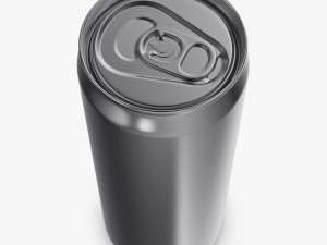 Aluminum Sleek Can 330ml v 1 3D Model