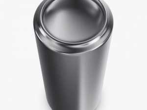 Aluminum Sleek Can 330ml v 1 3D Model