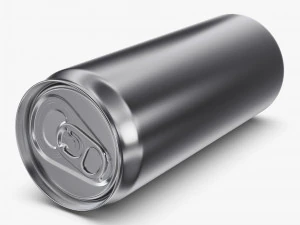 Aluminum Sleek Can 330ml v 1 3D Model