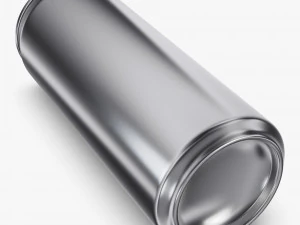 Aluminum Sleek Can 330ml v 1 3D Model