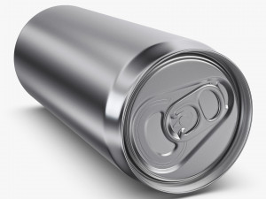 Aluminum Sleek Can 330ml v 1 3D Model