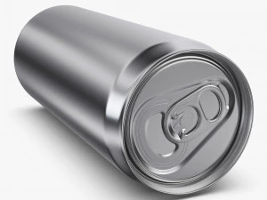 Aluminum Sleek Can 330ml v 1 3D Model