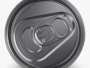 Aluminum Sleek Can 330ml v 1 3D Model