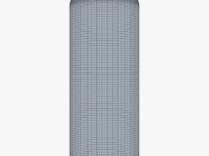 Aluminum Sleek Can 330ml v 1 3D Model