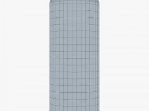 Aluminum Sleek Can 330ml v 1 3D Model
