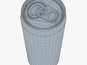 Aluminum Sleek Can 330ml v 1 3D Model