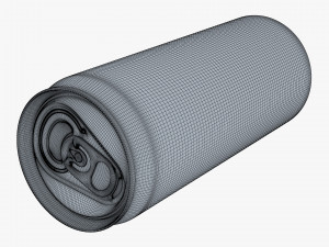 Aluminum Sleek Can 330ml v 1 3D Model