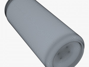 Aluminum Sleek Can 330ml v 1 3D Model