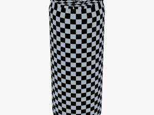 Aluminum Sleek Can 330ml v 1 3D Model