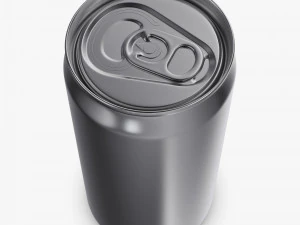 Aluminum Sleek Can 250ml v 1 3D Model