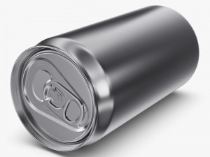 Aluminum Sleek Can 250ml v 1 3D-Modell