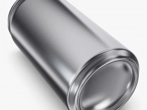 Aluminum Sleek Can 250ml v 1 3D Model