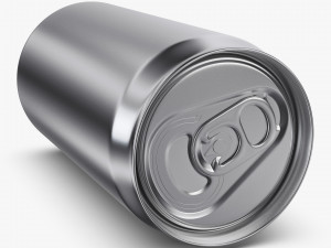 Aluminum Sleek Can 250ml v 1 3D-Modell