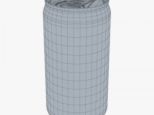 Aluminum Sleek Can 250ml v 1 3D-Modell