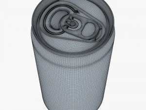 Aluminum Sleek Can 250ml v 1 3D Model