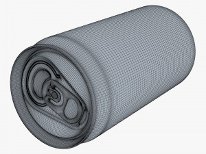 Aluminum Sleek Can 250ml v 1 3D-Modell