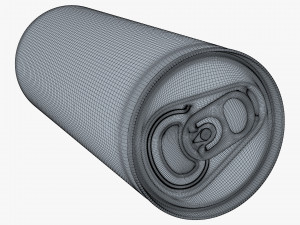 Aluminum Slim Can 250ml v 1 Modelo 3D