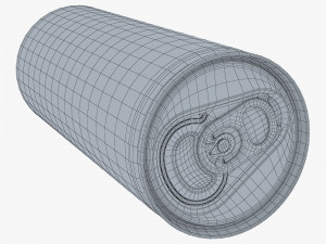 Aluminum Slim Can 250ml v 1 Modelo 3D