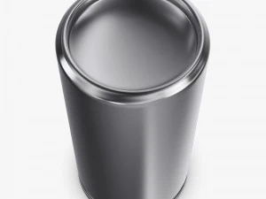 Aluminum Slim Can 180ml v 1 3D Model