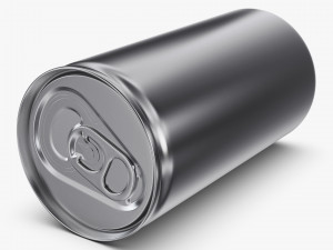 Aluminum Slim Can 180ml v 1 3D Model