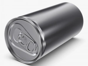 Aluminum Slim Can 180ml v 1 3D Model
