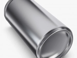 Aluminum Slim Can 180ml v 1 3D Model