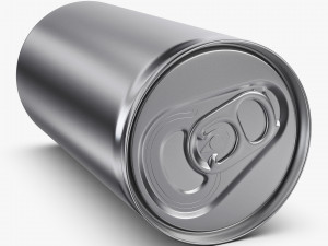 Aluminum Slim Can 180ml v 1 3D Model