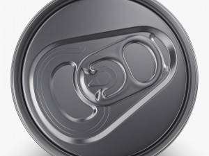 Aluminum Slim Can 180ml v 1 3D Model