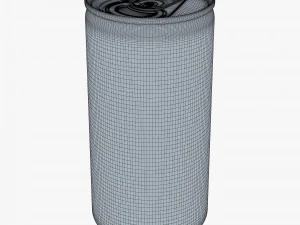 Aluminum Slim Can 180ml v 1 3D Model