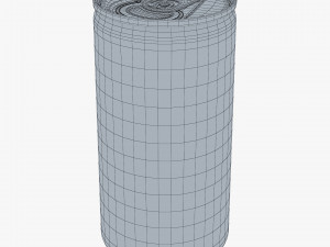 Aluminum Slim Can 180ml v 1 3D Model
